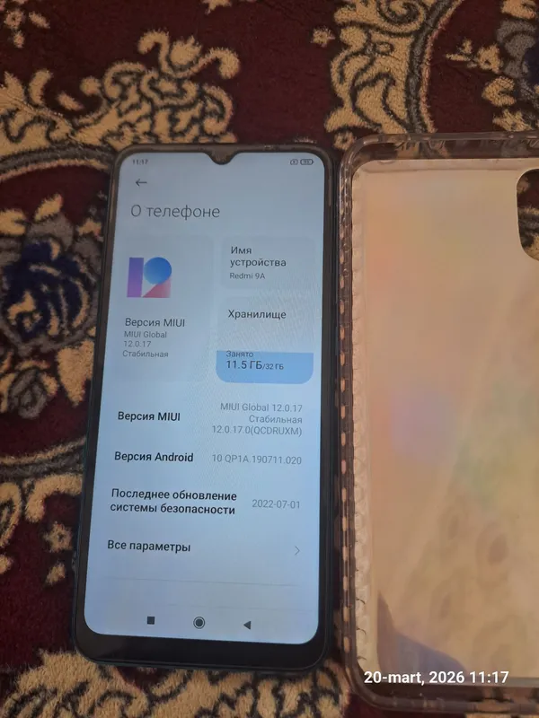 redmi 9a xujjatlari yoq xotirasi 3ga 32 — фото 2