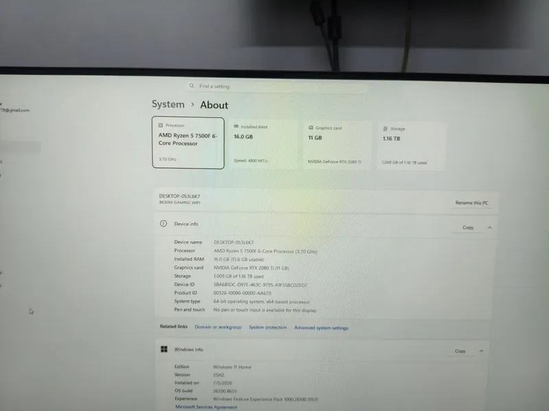 Ryzen 5 7500f c Rtx 2080Ti 11GB срочно. 1
