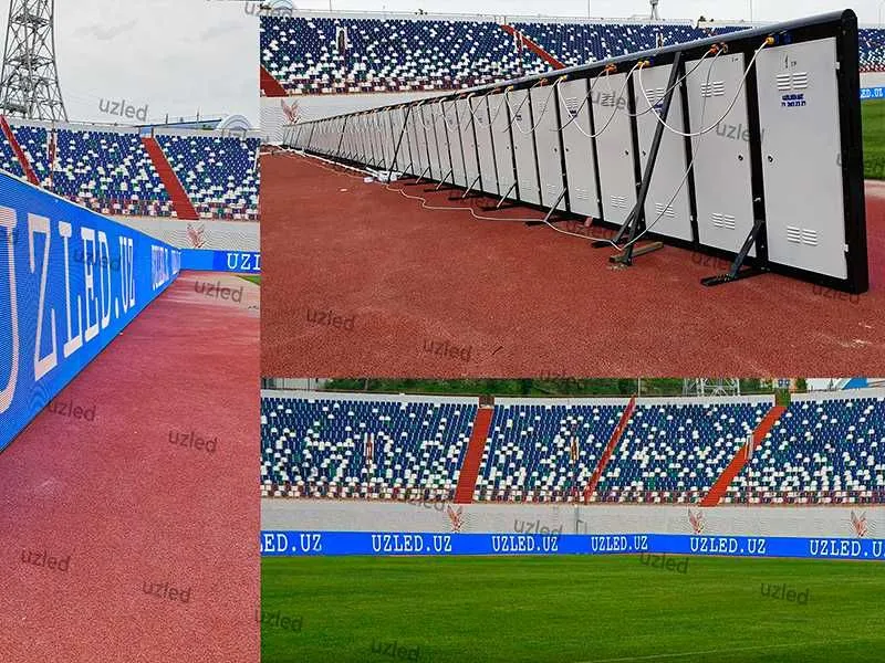 led ekran-лед екран-Stadion reklama ekrani-Рекламный экран стадиона