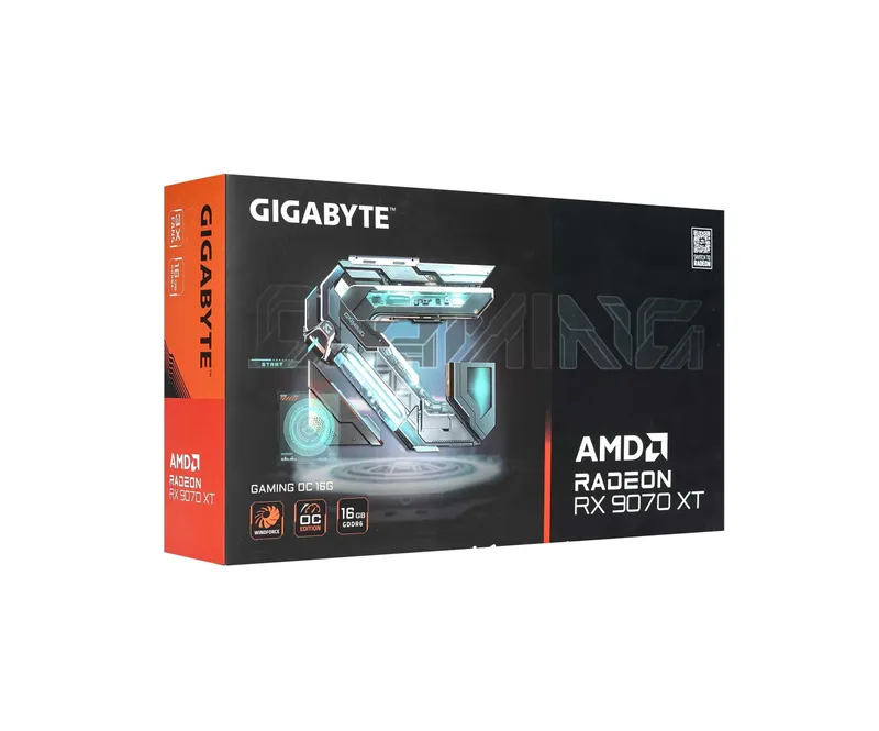 - Видеокарта Gigabyte RX 9070 XT GAMING 16GB (GV-R9070XTGAMING-16GD) 4