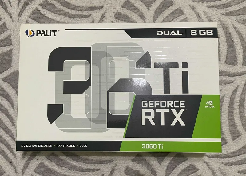 Видеокарта Palit GeForce RTX 3060 Ti 8GB 1 Видеокарта Palit GeForce RTX 3060 Ti 8GB 1