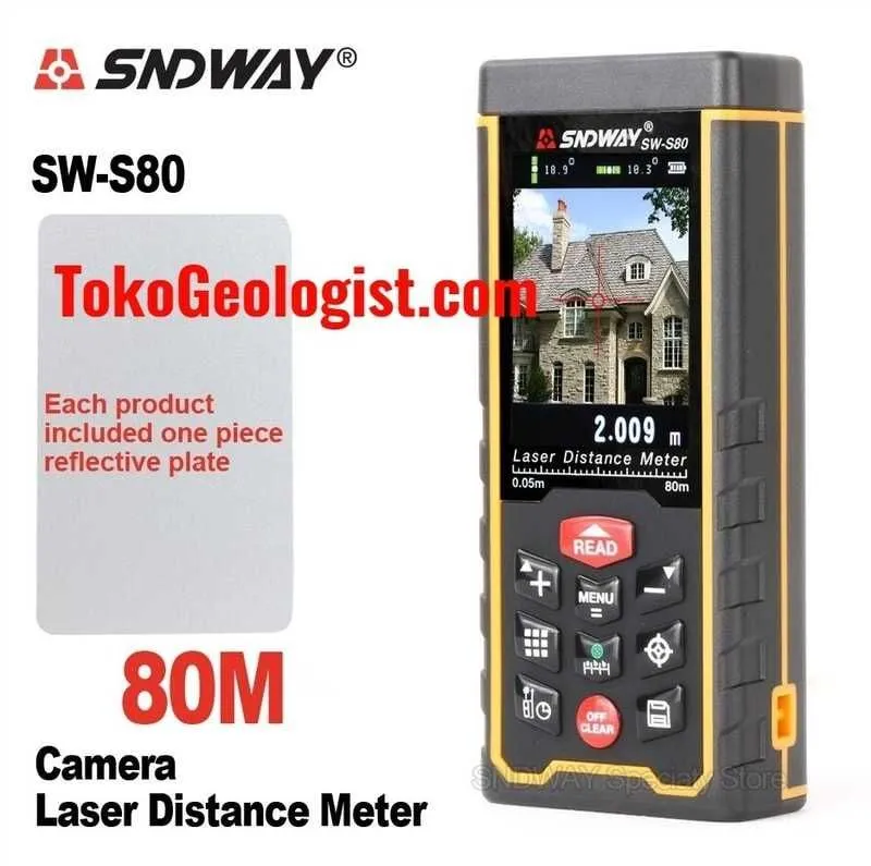 Laser Distance Meter SW‑S80 — lazerli masofa o‘lchagich — фото 2