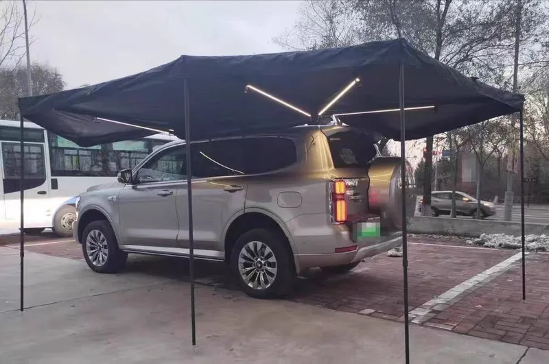 Автомобильная маркиза на 270° с LED подсветкой внедорожников 2 Автомобильная маркиза на 270° с LED подсветкой внедорожников 2