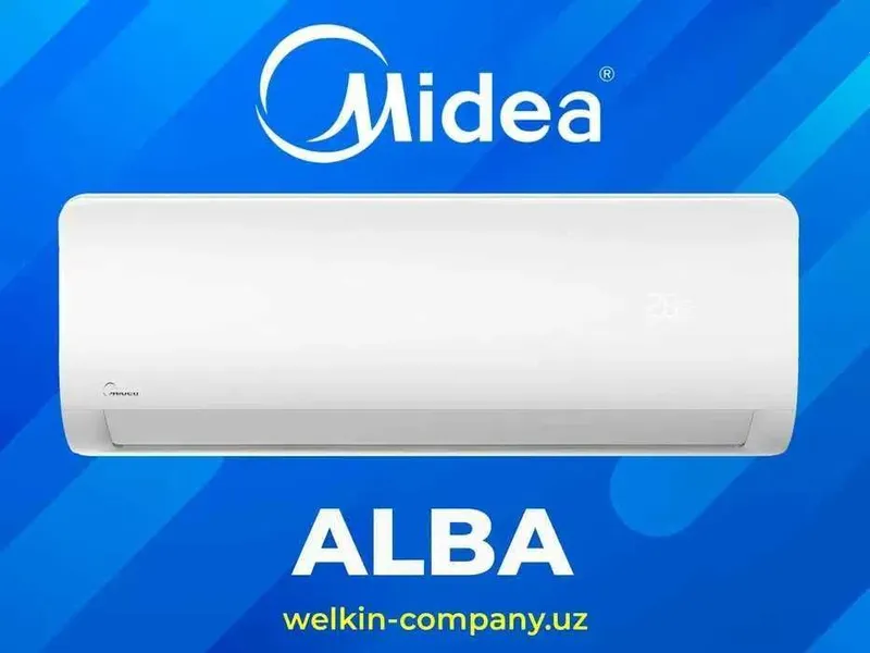 Кондиционер Midea 12 Мидея Альба Alba инвертор Wi fi, оригинал Кондиционер Midea 12 Мидея Альба Alba инвертор Wi fi, оригинал