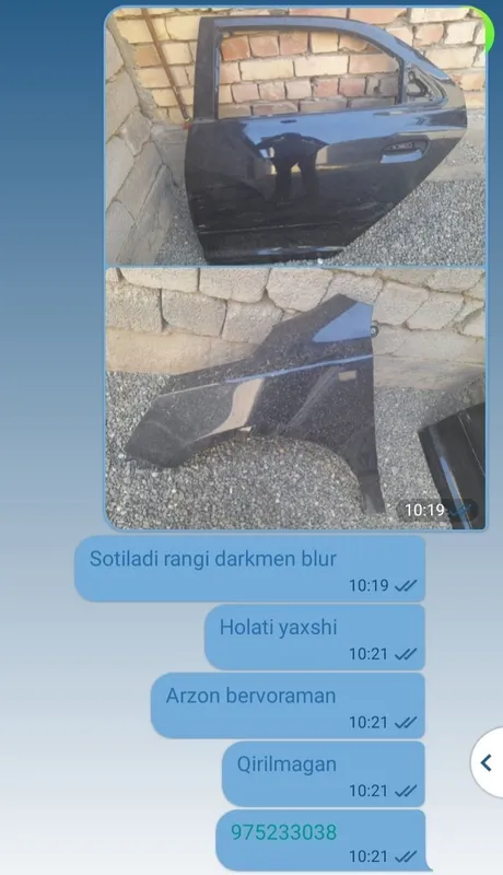 Kobalt eshigi va krilosi darkmen blu