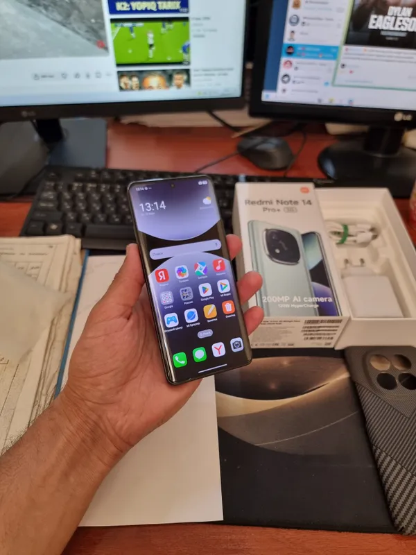 Redmi note 14pro plus 5G 8+4/256gb — фото 2