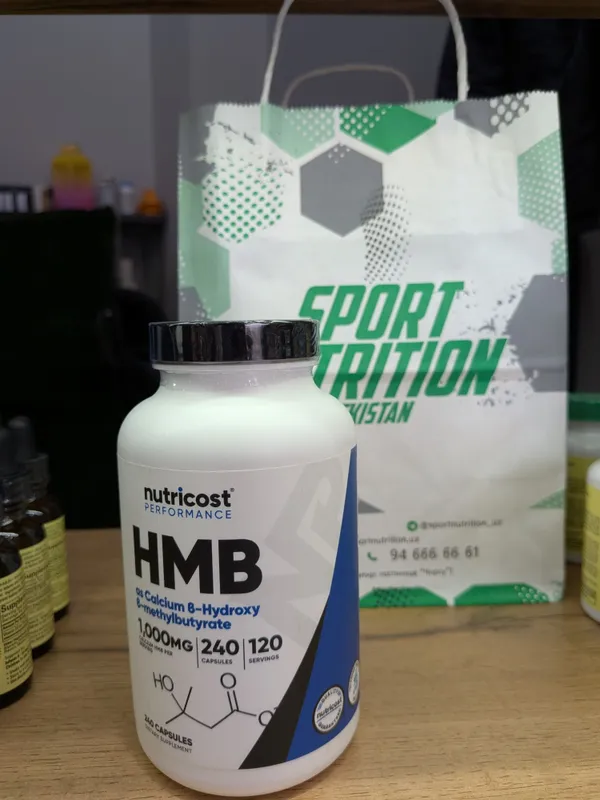 Nutricost HMB 1000 mg | 240 капсул | 120 порций Nutricost HMB — это д