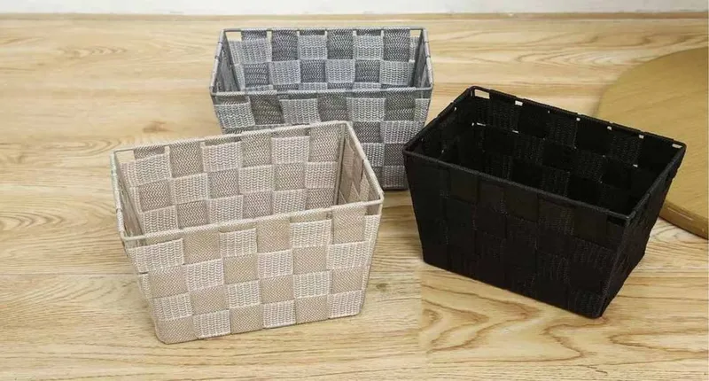 Корзина для хранения плетёная 20×13×11.5 см 2 Корзина для хранения плетёная 20×13×11.5 см 2