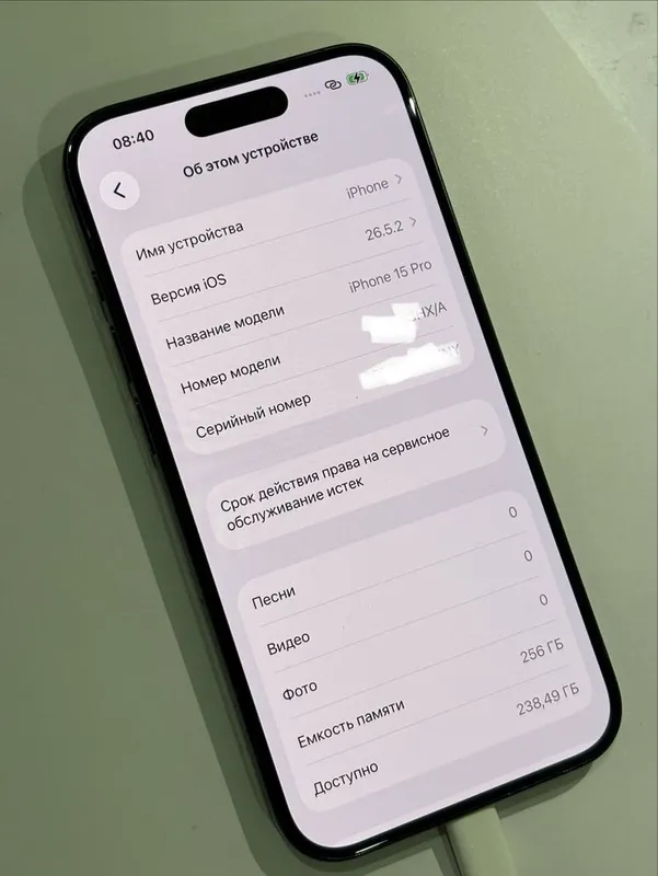 iPhone 15 Pro 256 Black 6