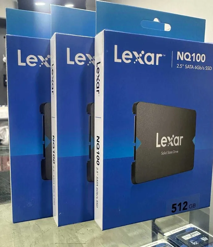 Lexar 512 GB SSD NQ100 yangi arzon narxda