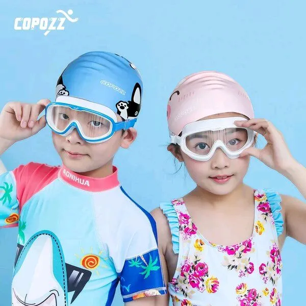 шапочка для плавания детская брендовая  COPOZ — фото 1