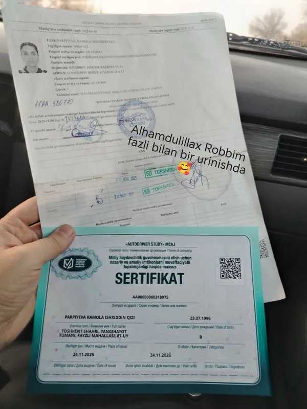 Yashnobod avtomaktab avtoshkola prava 4