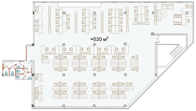 Аренда помещения 530m2 Госпитальный) рынок — фото 1 Аренда помещения 530m2 Госпитальный) рынок — фото 1