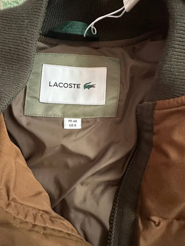 Мужская куртка бомбер Lacoste — фото 2