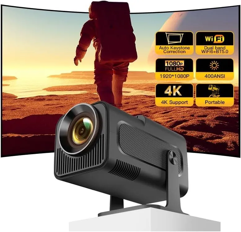 Smart Proektor HY-320MiNi smart tv Проектир smart poryektor Доставка — фото 1