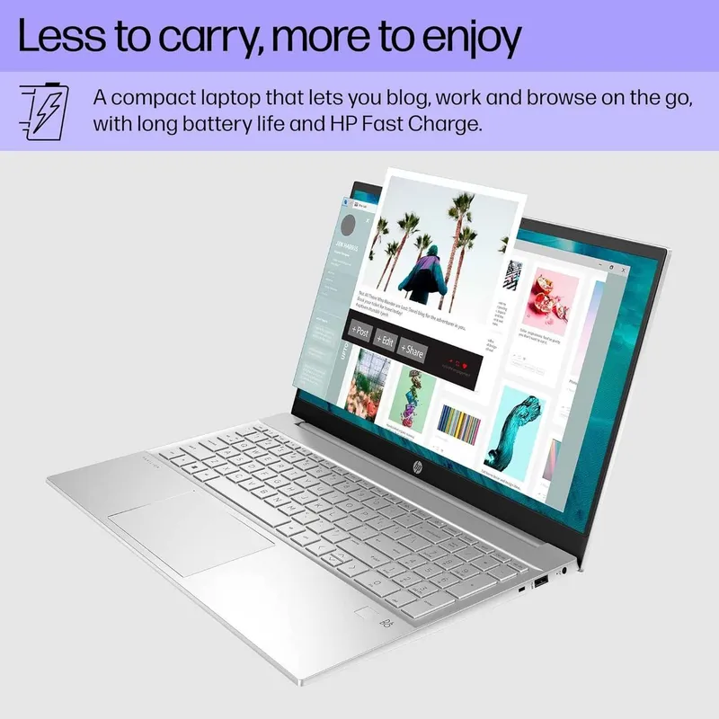 HP Pavilion 15" FHD Core i5-1335U, 8GB RAM, 512GB SSD — фото 2