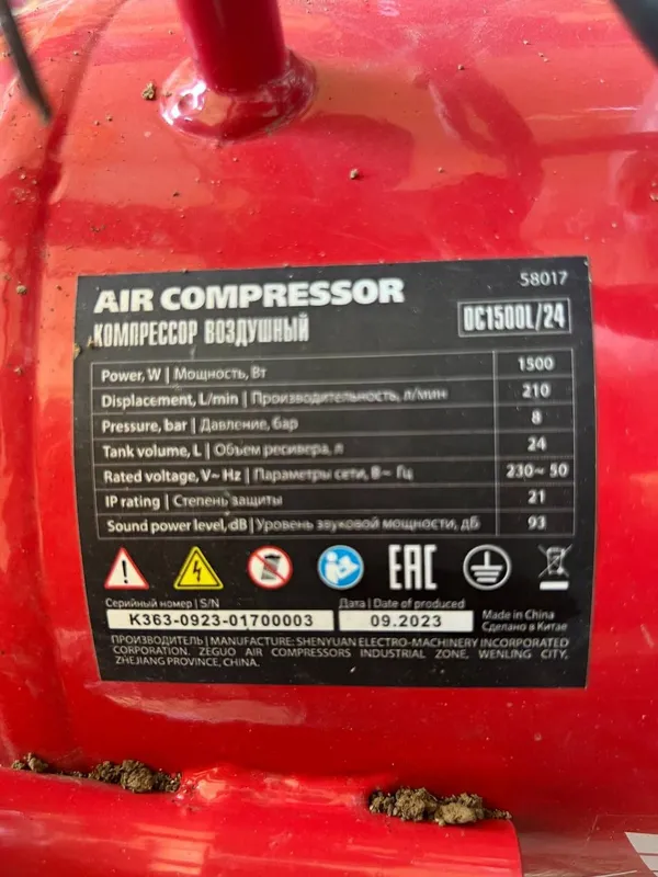 AIR COMPRESSOR hali umiman ishlamagan — фото 4