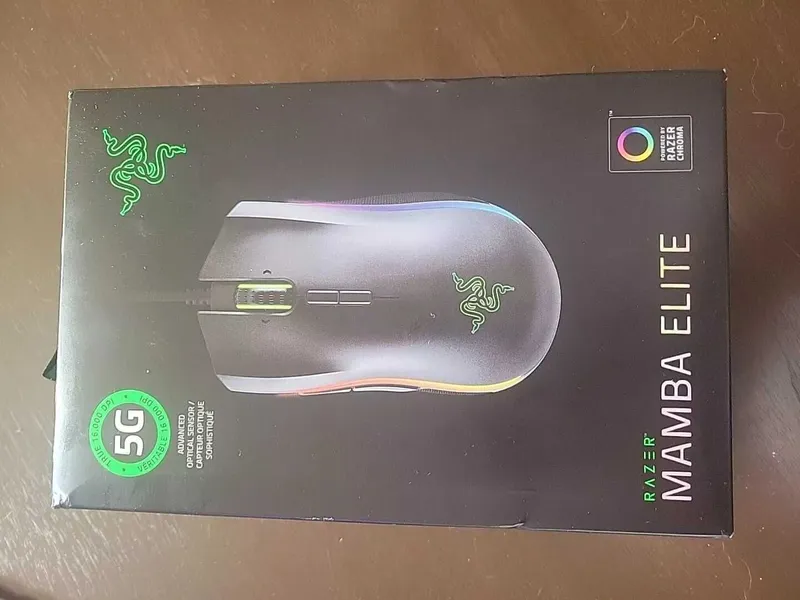 Игровая мышь Razer Mamba Elite 5G 16 000 DPI — фото 1 Игровая мышь Razer Mamba Elite 5G 16 000 DPI — фото 1