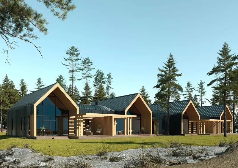 BarnHouse для загородной аренды и отдыха 2 BarnHouse для загородной аренды и отдыха 2