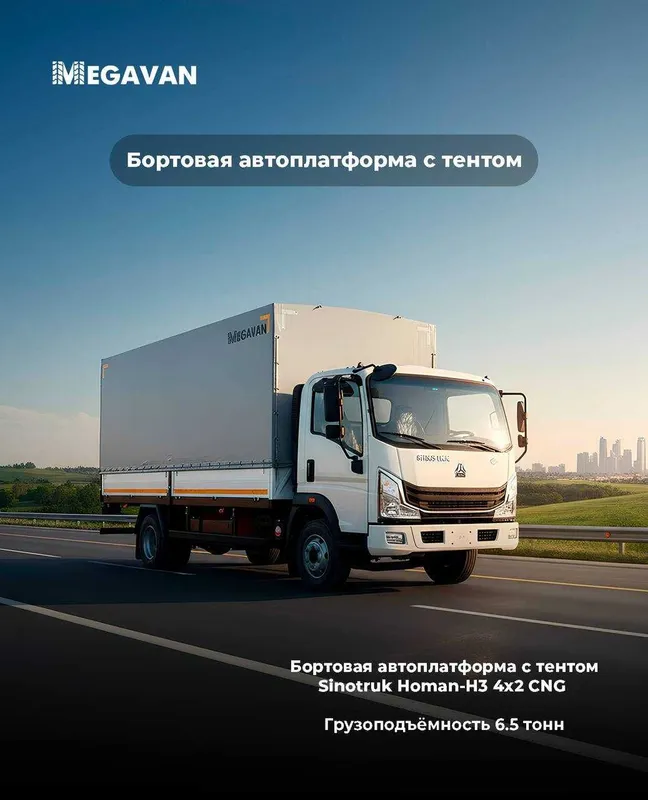 Sinotruk Homan-H3 4×2 CNG — фото 2