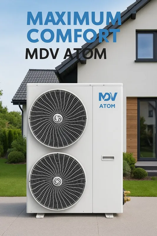 Mini VRF-система MDV однофазная серии Atom Mini VRF-система MDV однофазная серии Atom