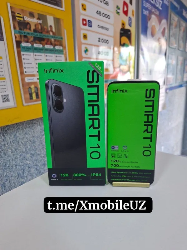 Infinix Smart 10 4+4/128GB