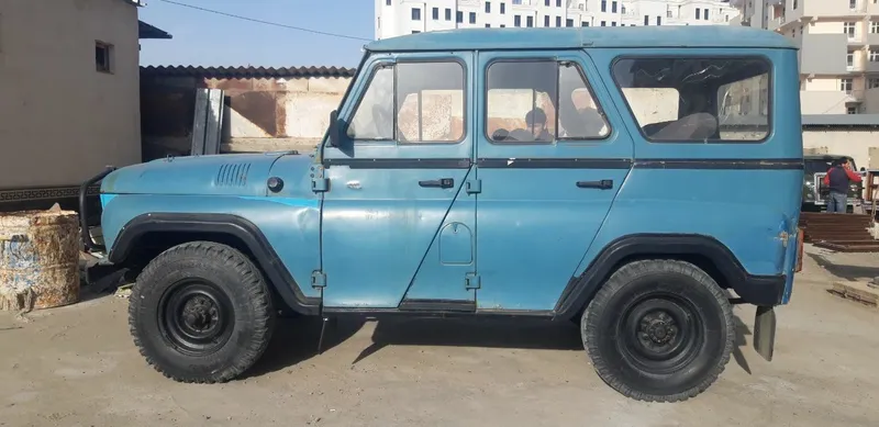 Уаз 31514 голубой