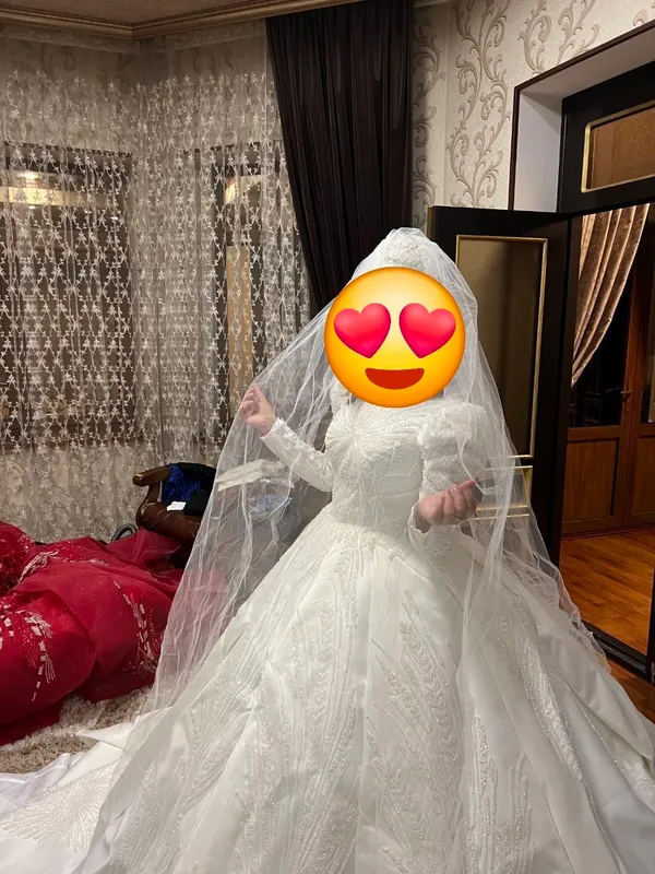 Turkiyadan keltirilgan kelin ko'ylak sotiladi — фото 1