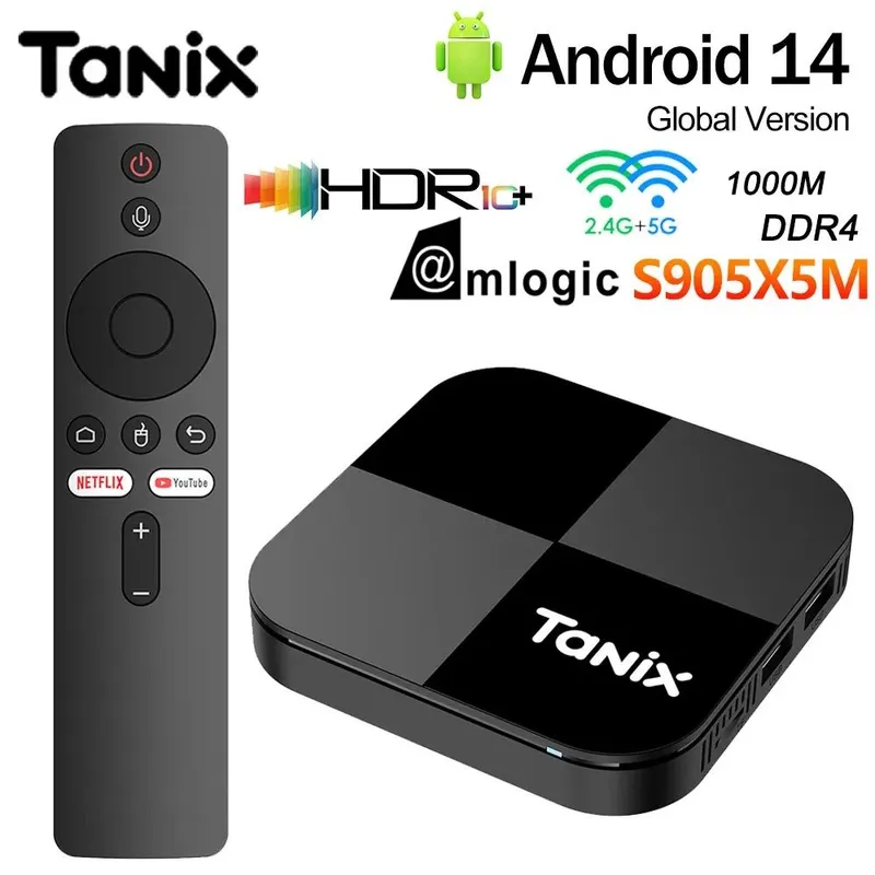 Ultra Turbo Быстрыя Приставка Tanix tx5 plus 2/16 +1200Канал 3