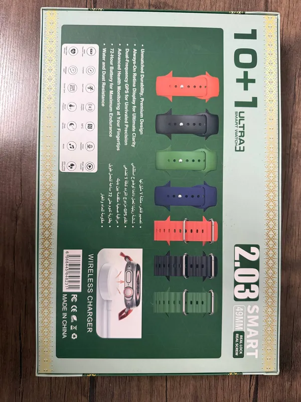 Aqlli soat Smart Watch 10+1 Ultra 3 (2.03 ekran) — фото 2