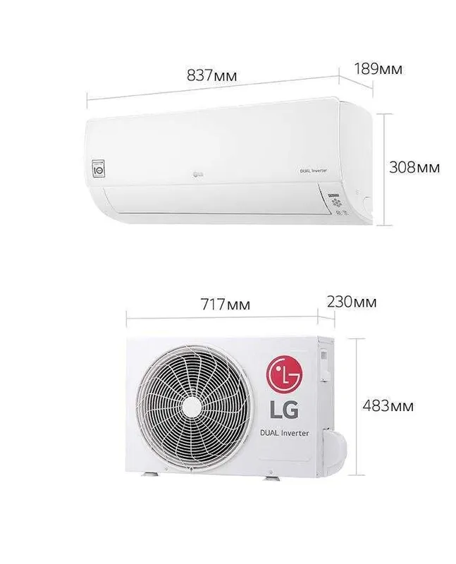Кондиционер LG 12/18/24 Procool Dual Inverter (Wi-Fi) доставка есть — фото 6