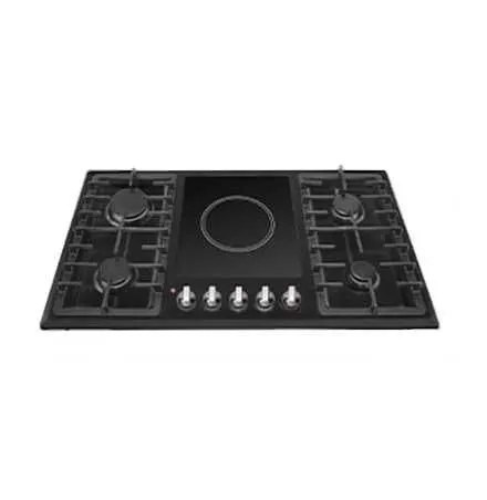 Варочная панель 5 конфорок Ziffler QUADRO-903BE с гриль конфоркой — фото 2