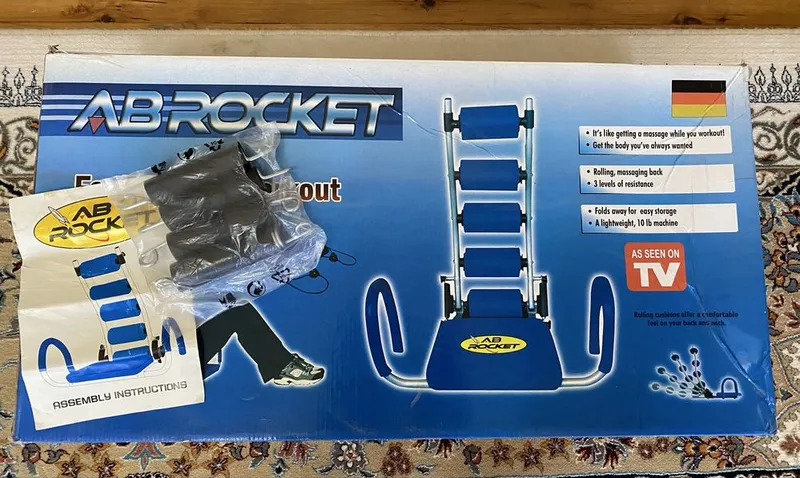 Тренажёр для пресса AB Rocket + эспандеры — фото 3