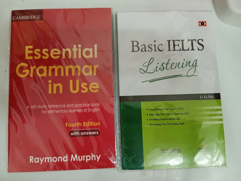English grammar in use, basic IELTS книги