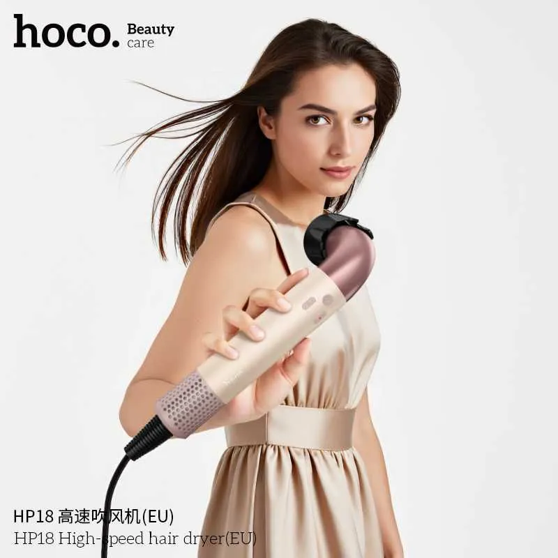 Hoco HP18 Профессиональные Фен отрицательными ионами стандарт EN Dyson — фото 2
