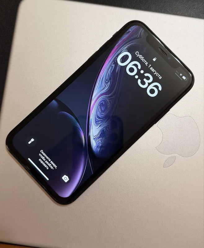 Iphone Xr 64gb 82 емкость фейс id true tone работает 1
