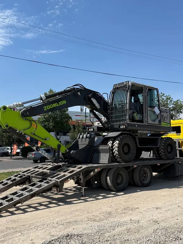Zoomlion Avtokran 30t skladda tayyor. Ekskavator, Buldozer Betonnasos 6