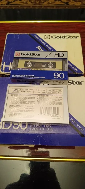 Кассеты Goldstar HD-90 2 Кассеты Goldstar HD-90 2