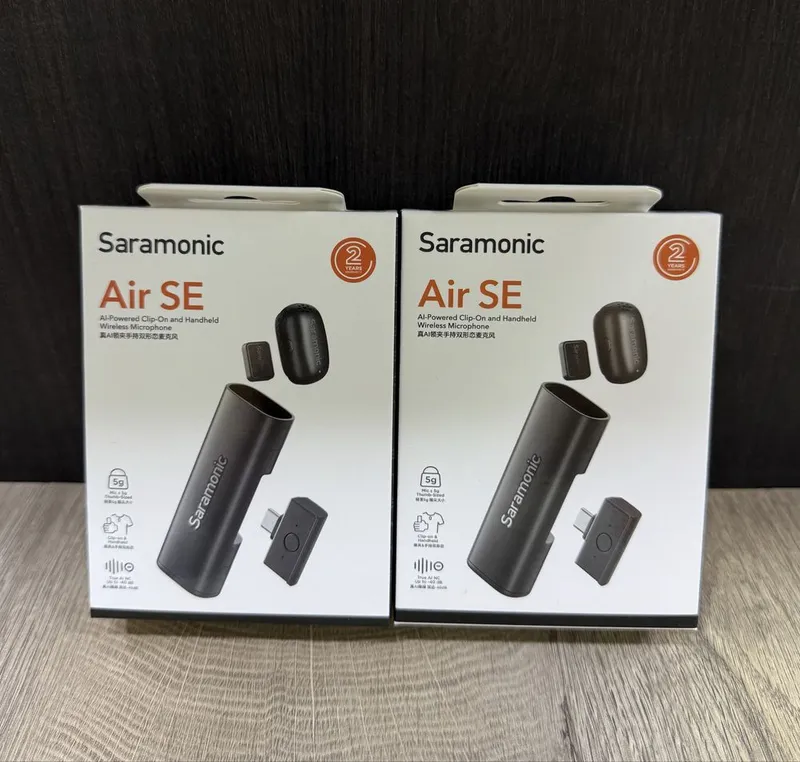 Saramonic Air SE беспроводной микрофон 2 петлички, шумоподавление ORG — фото 5