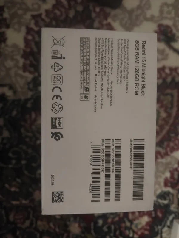 Redmi 15 новый и дёшево 2 Redmi 15 новый и дёшево 2