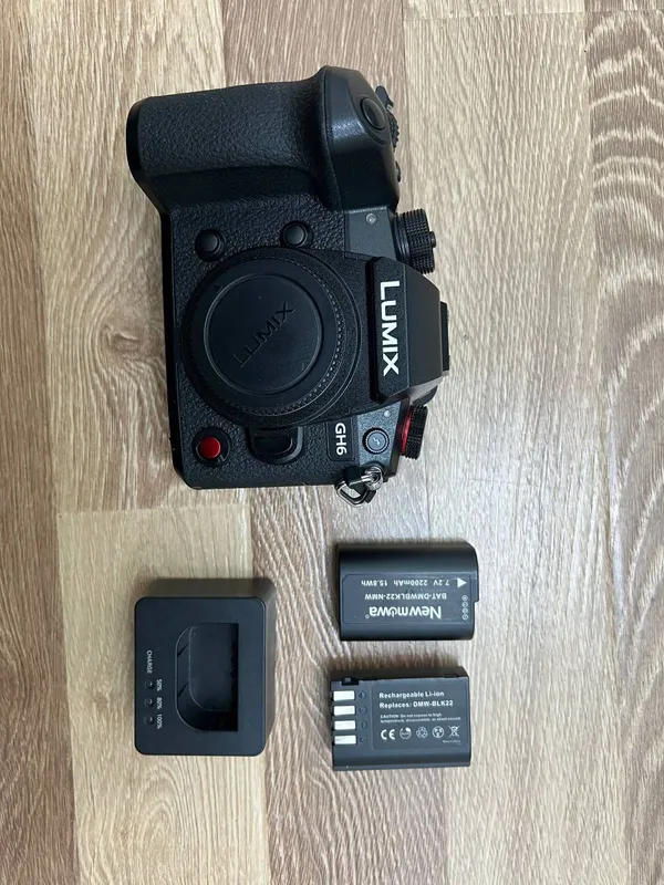 Panasonic Lumix GH6 professional video kamera (4K/5.7K) 1 Panasonic Lumix GH6 professional video kamera (4K/5.7K) 1