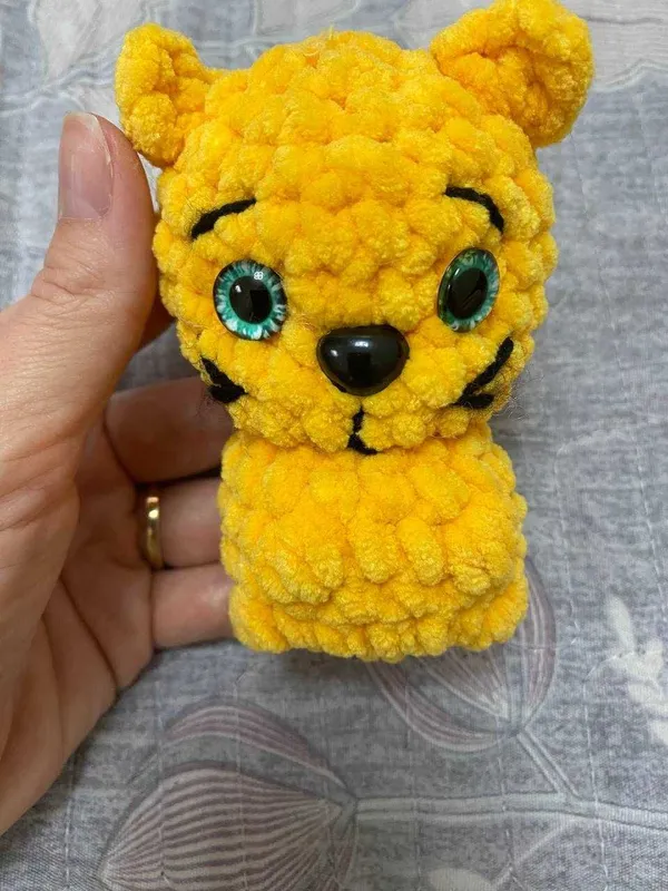 Кошка вязаная игрушка — фото 2