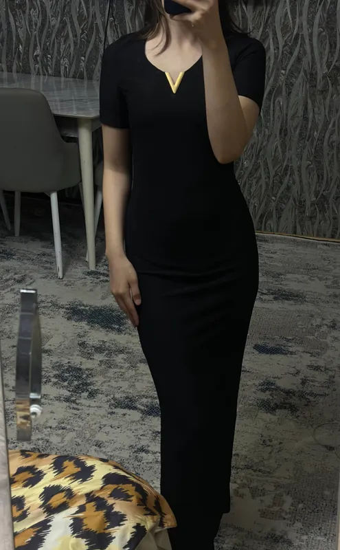 Базовый платье