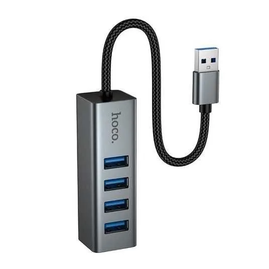 Адаптер Hoco HB1B USB -4 USB 3.0