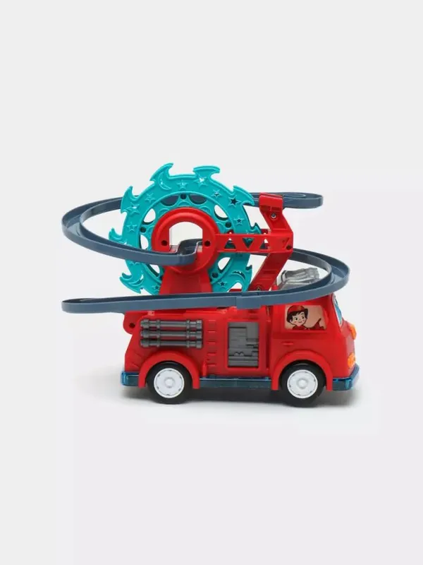 Fire rail car duck — детская игрушка 4 Fire rail car duck — детская игрушка 4