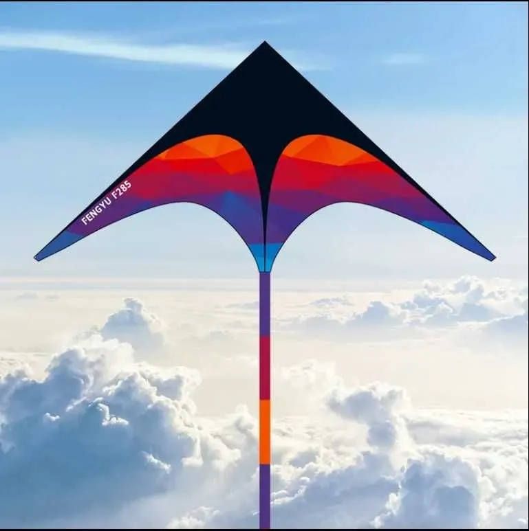 Воздушный змей (Varrak, Варрак) «Sky Ray» 1,8 м с катушкой (4 дизайна) — фото 2