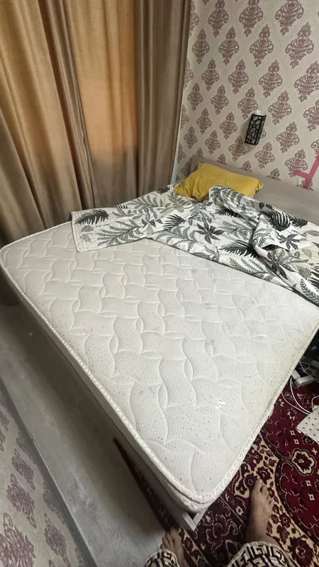 Срочно! Двуспальная кровать 180х200 из МДФ (на заказ) + матрас — фото 1