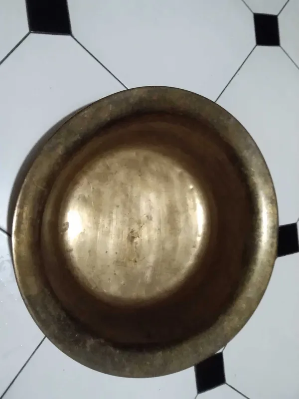 Медный таз большой 4