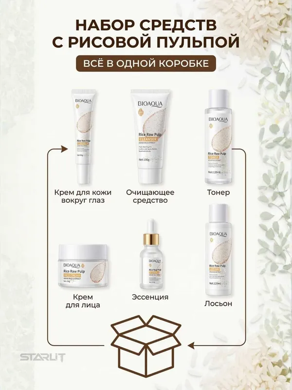 Набор косметики для лица, подарки на 8 марта, подарочный набор женский — фото 3 Набор косметики для лица, подарки на 8 марта, подарочный набор женский — фото 3