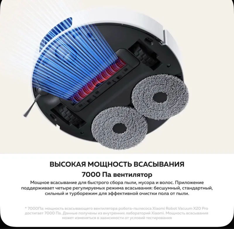 Xiaomi X20 pro.Vacuum Пылесос робот X 20 pro — фото 4